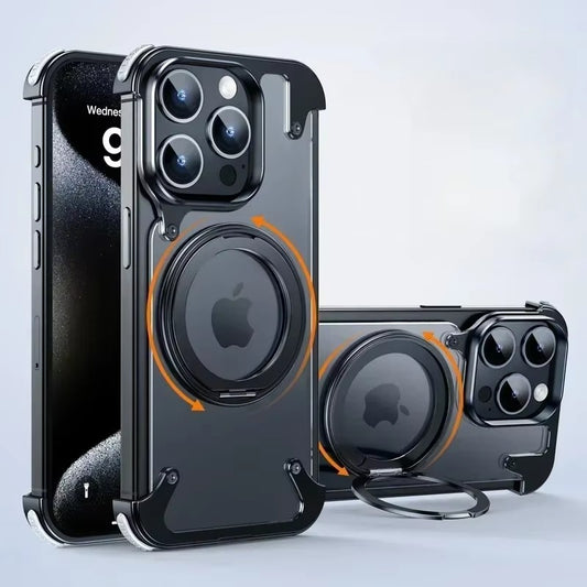 Fancy Suites — Magnetic Acrylic Hybrid Case (iPhone) - HZ Mobile